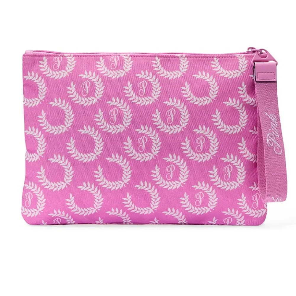 Victoria’s Secret PINK NWT Top Zip Pouch Bag Wristlet CUTE VS - Picture 2 of 2